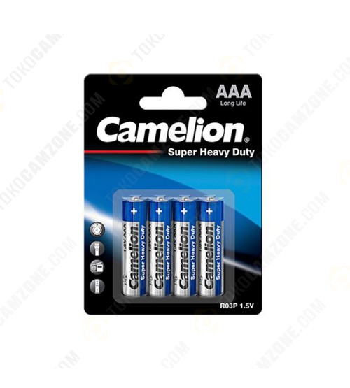 Camelion Super Heavy Duty Battery R03 AAA BP4